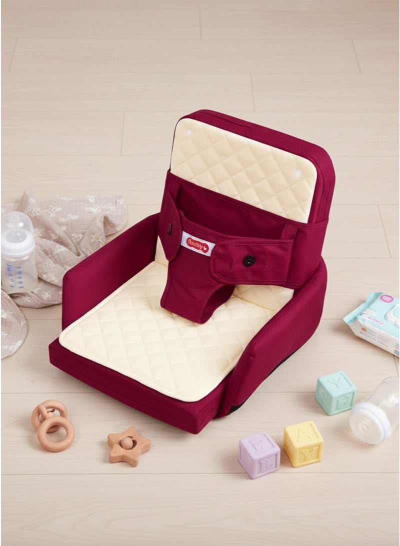 آي بيبي كرسي وداعم مريح للأطفال – نوم واسترخاء آمن، عملي للبيت والسفر مع وسادة ناعمة - Image 1